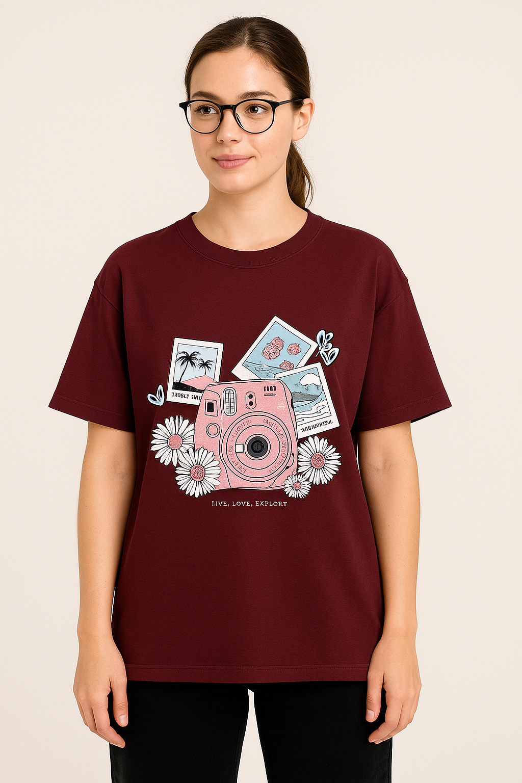 Create Great Memories Oversized T-Shirt