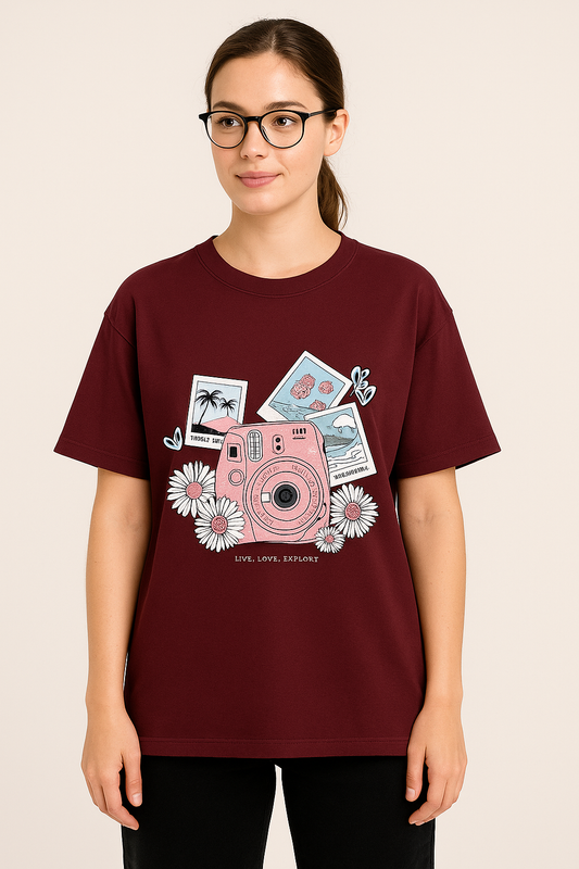 Create Great Memories Oversized T-Shirt
