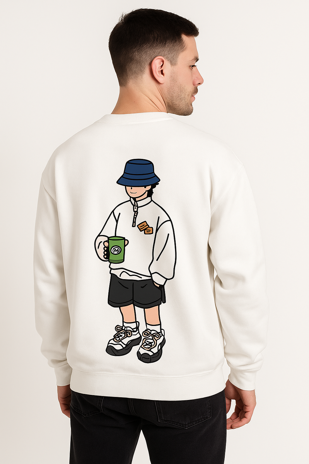 Street Coffee Vibes Sweatshirt