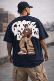 Graphic Back Print Oversized T-Shirt