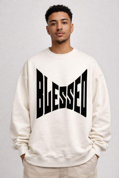 Blessed – Minimal Statement Sweatshirt