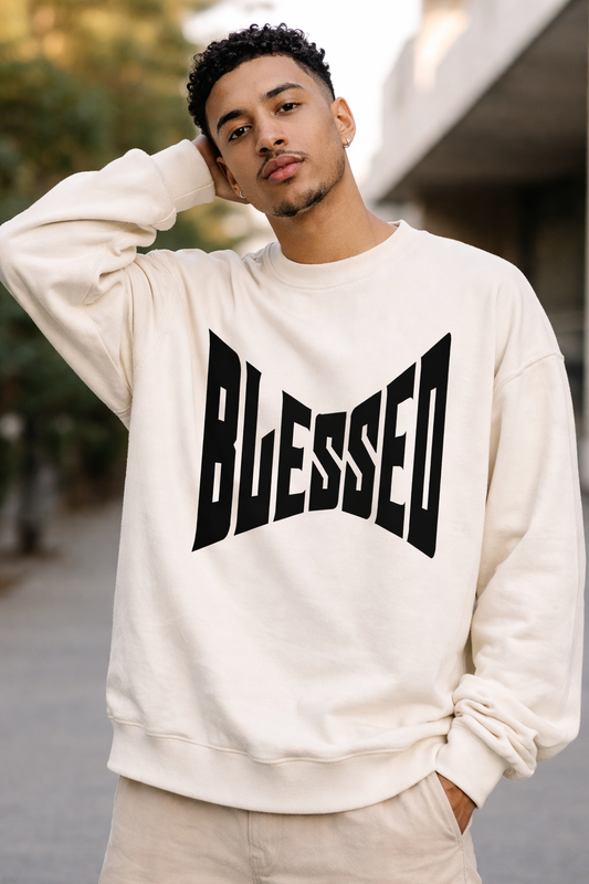 Blessed – Minimal Statement Sweatshirt