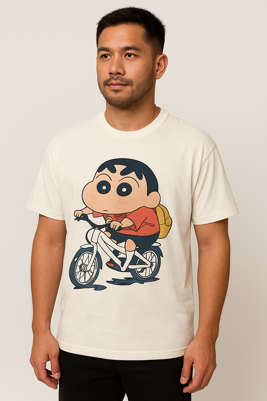 Shinchan Ride Oversized T-Shirt