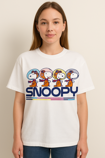 Retro Snoopy Oversized T-Shirt