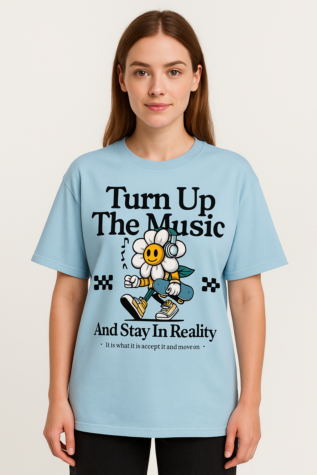 Turn Up the Music Oversized T-Shirt